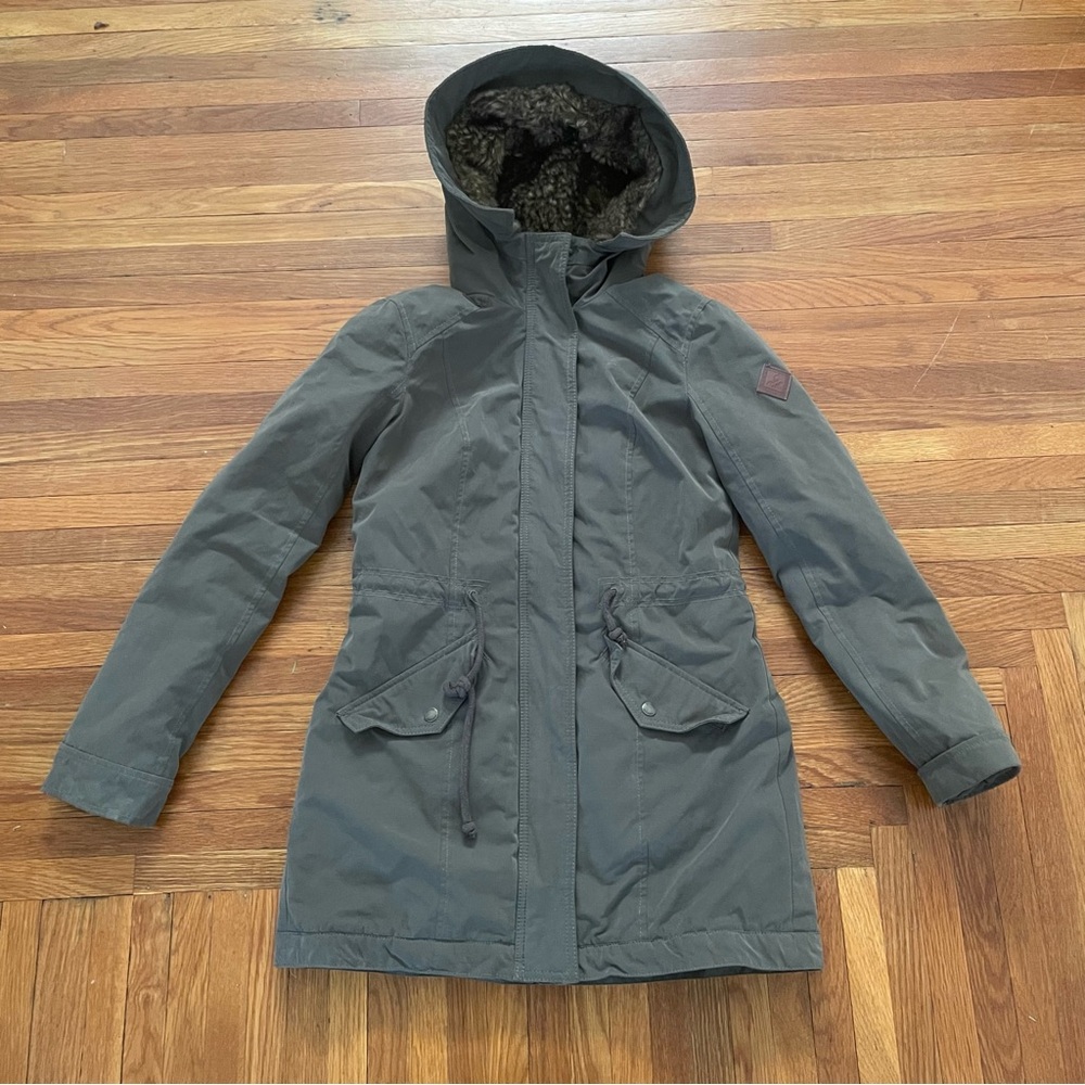 Women's Hollister Hooded Parka Coat - Green